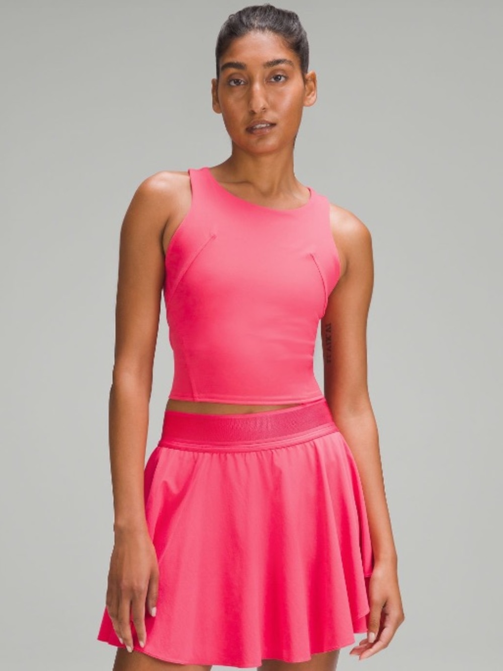 Lululemon Wunder Train Racerback Tank Top Lip Gloss Pink Size 10